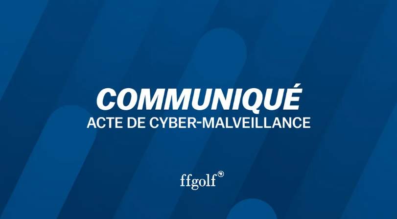 Cyber-malveillance sur le site de la FFGOLF
