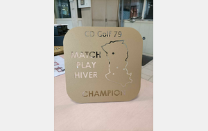 Finale du Match play d'hiver à Mazières
