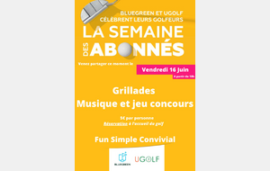 Soirée La semaine des abonnés