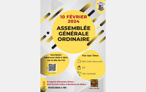 Assemblée Générale Ordinaire 2024