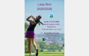 2ème rencontre Lady Bird 2025-2026 au golf du Haut Poitou