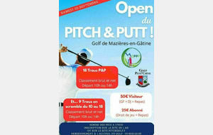 OPEN DU PITCH AND PUTT