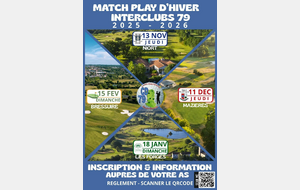 Match play Hiver 2026 - Niort