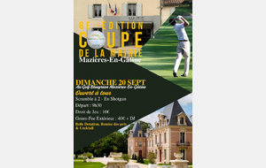 COUPE DE LA MAIRIE DE MAZIÈRES – 8e ÉDITION