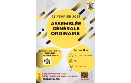 Assemblée Générale Ordinaire 2023