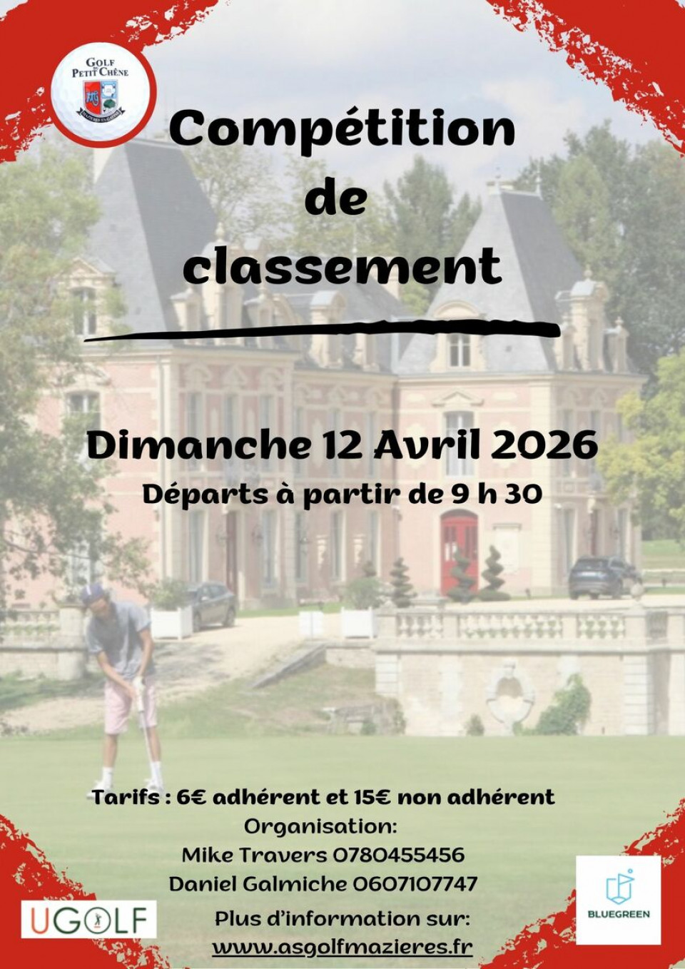 Compétition de classement d'Avril